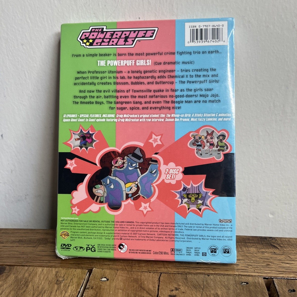 Powerpuff Girls - Season 1 (DVD, 2007, 2-Disc Set) for sale online