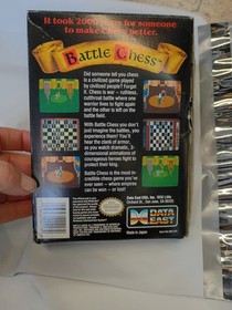 Battle Chess - Nintendo NES (1988) UNTESTED minor Box Damage 