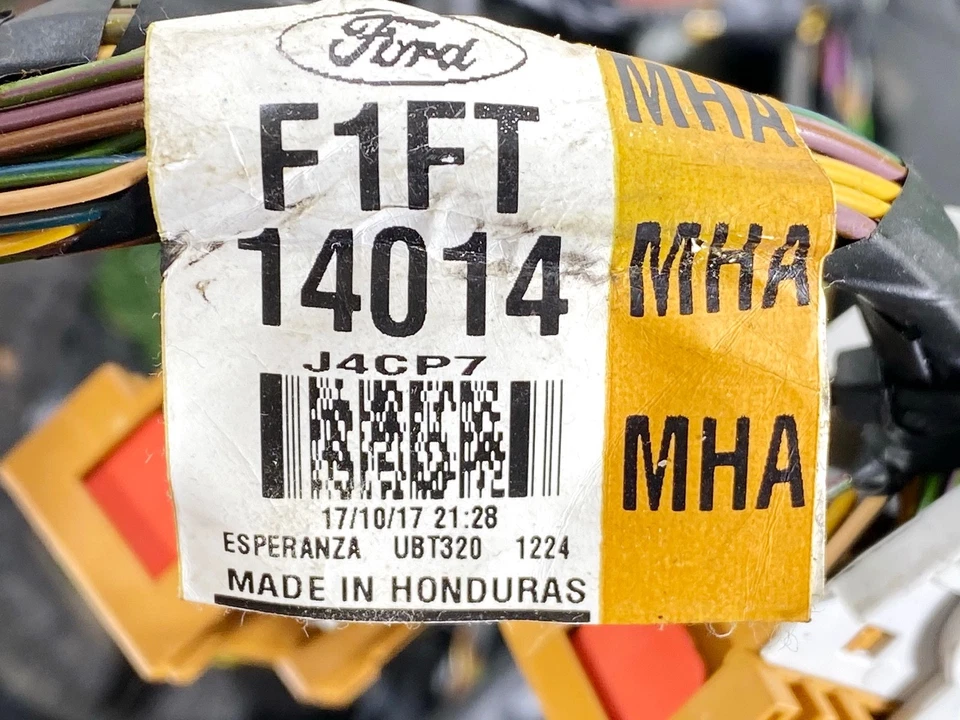 16-17 FORD FOCUS 2.0L FLOOR BODY CHASSIS WIRE WIRING HARNESS LOOM OEM - Image 2 of 3