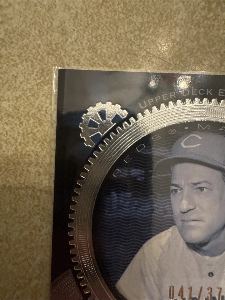 2004 Upper Deck Etchings - Etched in Time Autographs Sparky Anderson #ET-SA /375 — 第 4/4 张图片