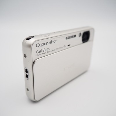 EXC] SONY DSC-T99 Digital Camera Silver Cyber Shot Japanese only