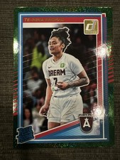 2025 Donruss WNBA #91 Te-Hina Paopao Green Shimmer