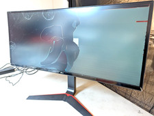 CRACKED LG 34UC79G 34 Inch 21:9 UltraGear Full HD IPS Curved Gaming Monitor PART