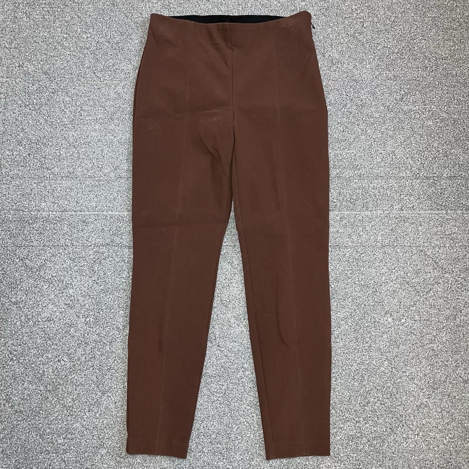Talbots Portland Pants Women’s Size 6 Brown Mid Rise Ankle Career Casual