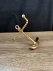 5" Vintage Brass Nautical Ship Anchor Paperweight – Maritime Desk Décor