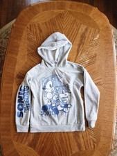 Sonic The Hedgehog Hoodie Gray  Blue Kids Size 8