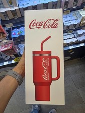 Taza de paja de acero inoxidable Coca-Cola Collection de GERM - 1,2 L/40 oz - Nueva