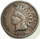 1909 Indian Head Penny/Cent