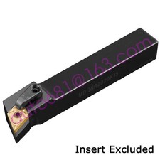 KLOT 2PCS MDQNR/L Turning Holder Square Shank Indexable Lathe Tool DNMG Inserts