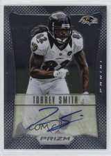 2012 Panini Prizm Auto 32/49 Torrey Smith #63 Auto 10bb