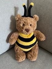 AUTHENTIC   Jellycat Bartholomew Bear Bumblebee Bee- NWT Retired-FREE SHIPPING 