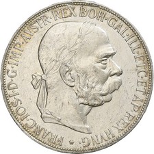 [#1116122] Austria, Franz Joseph I, 5 Corona, 1900, Silver, EF, KM:2807