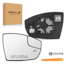 Mirror Glass Heated Driver Right Side for Ford Escape 2013-2016 C-Max 2013-18