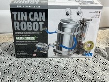 Green Science 4M TIN CAN ROBOT New Sealed Box