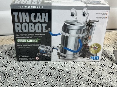 Green Science 4M TIN CAN ROBOT New Sealed Box