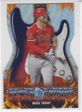 2026 Mike Trout Bowman Chrome Power Chords Los Angeles Angels PC-24