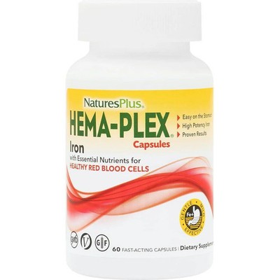 Nature's Plus Hema-Plex  60 Vcaps