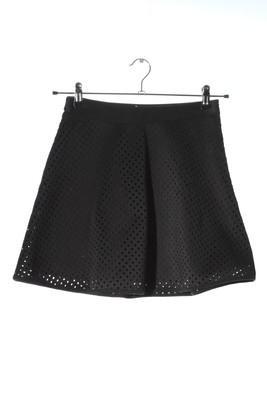 AMISU Glockenrock Damen Rock Gr. DE 36 schwarz Casual-Look