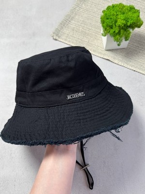 Jacquemus Le Bob Artichaut Bucket Hat OS Size Black