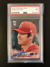 2018 Topps New Era Shohei Ohtani #10 PSA 9
