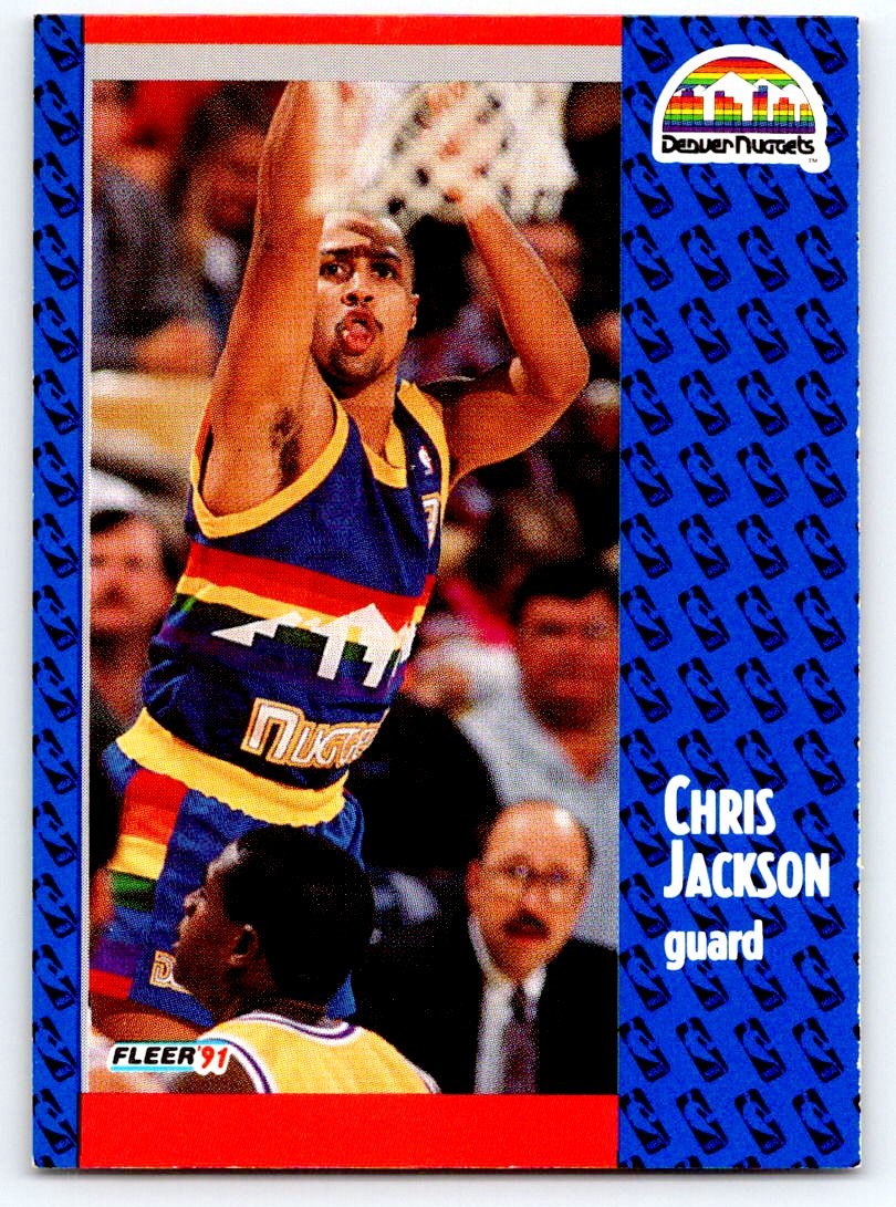 1991-92 Fleer #49 Chris Jackson | eBay