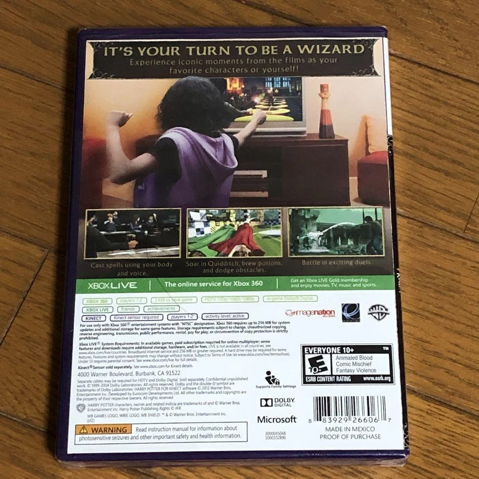 Harry Potter for Kinect North American version Harry Potter Kinect - Image 2 of 4