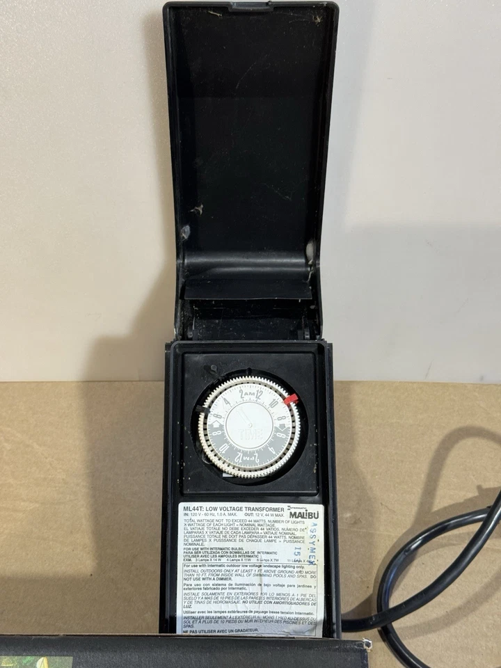 Malibu Intermatic Low Voltage Landscape Lighting Timer Transformer ML88T Tested - Image 3 of 4