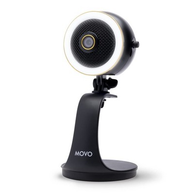 WebMic HD Pro All-in-One Webcam with Microphone and Ring Light- 1080p HD Came...