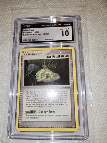 Root Fossil graded CGC 10 for sale on eBay