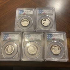 2010 S Clad National Parks Quarter Set PCGS PR70DCAM!