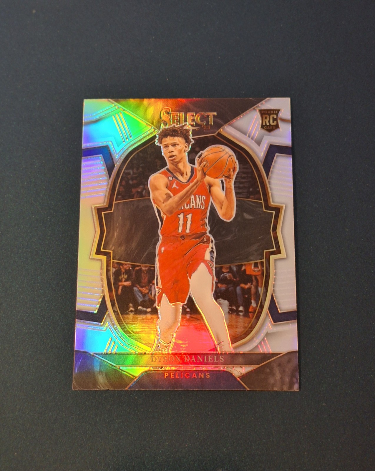 Dyson Daniels 2022-23 Select SILVER PRIZM Rookie Card #67 RC Atlanta Hawks
