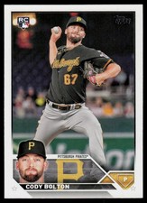 Cody Bolton 2023 Topps Update #US223 Rookie