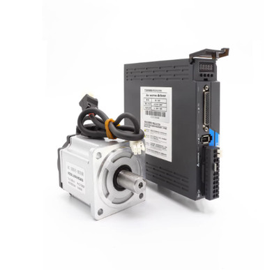 AC Servo Motor Drive Kit: 220V Controller, Spindle, PLC, and Gearbox