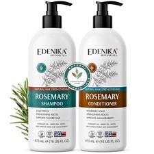 Rosemary Biotin Hair Strengthening Shampoo and Conditioner Set for Women and Men