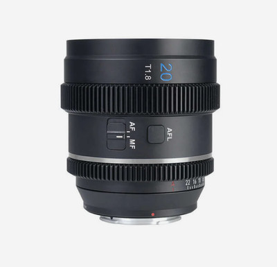 NEU Sirui 20mm T1.8 1.33x S35 AF Anamorphic Lens für Sony E-Mount neutral flare