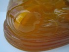 Art Deco Gillinder Brother Glass Co.Amber Slag Glass Buddha ~ 1930 ~ Paperweight — photo 9