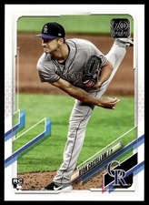 2021 Topps Ryan Castellani Rookie Colorado Rockies #177
