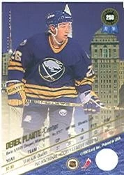 1993-94 Leaf #258 Derek Plante RC - NM - Image 2 of 2