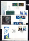 // DENMARK, GREECE, GUYANA 1991 - 4 FDC - CEPT - SPACE