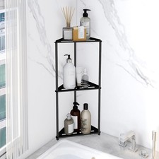 Standing Shower Caddy Corner 3 Tier Stainless Steel Shower Organizer Stand