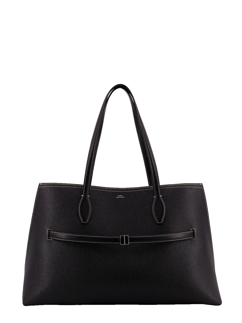 TOTEME Lounge Black Leather Tote Bag New And Authentic