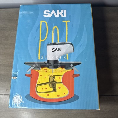 Saki Adjustable Speed Automatic Electric Hands Free Cooking Pot Stirrer TESTED 
