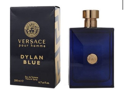 Versace Dylan Blue Men's Eau de Toilette Spray 3.4 oz (100 Ml)