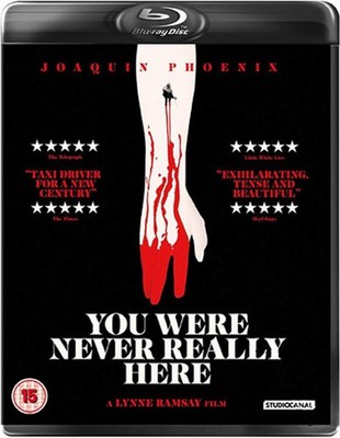 You Were Never Really Here NEW Cult Blu-Ray Disc Lynne Ramsay Joaquin Phoenix