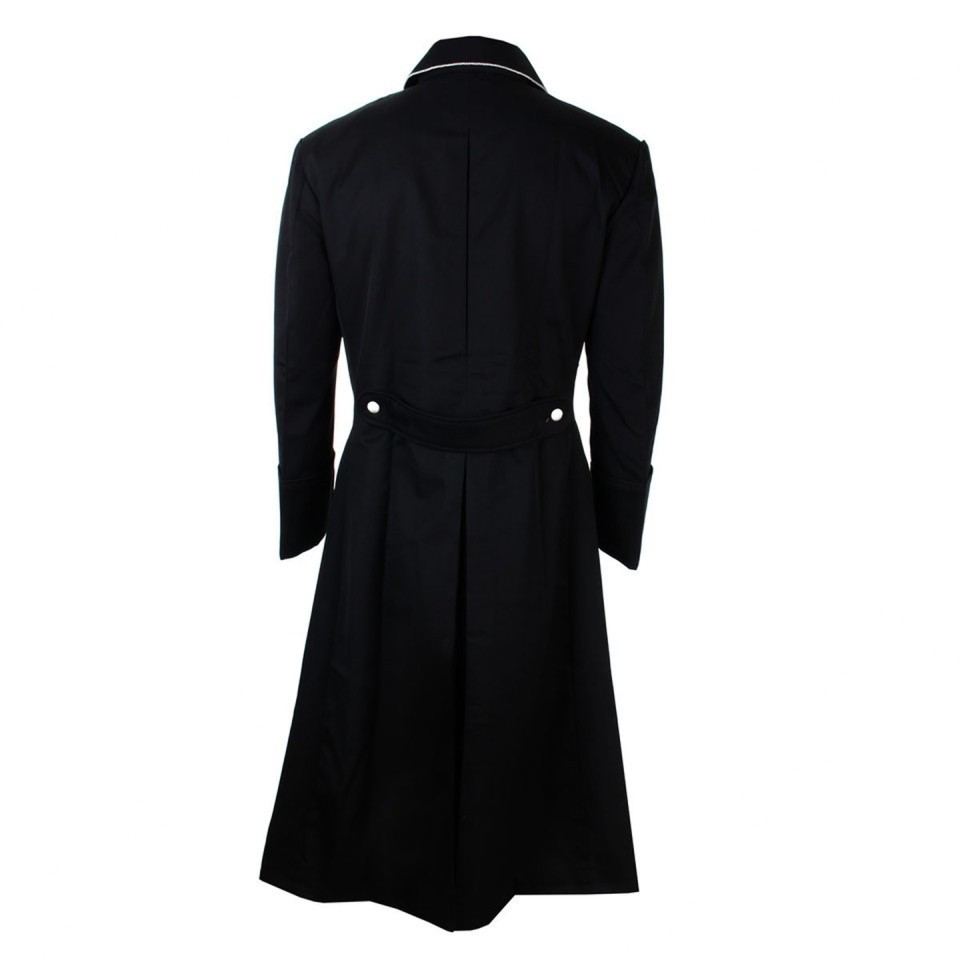 German M32 Black Gabardine Generals Coat - WW2 Repro Great Trench Jacket Army - second product detail image