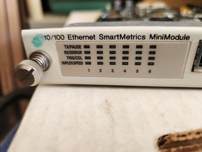 Spirent LAN-3101A 10/100 Ethernet SmartMetrics MiniModule Base-T 6 Port Ethernet
