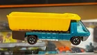 HOT WHEELS 1970 HEAVYWEIGHT DUMP TRUCK HK AQUA WHITE INTERIOR