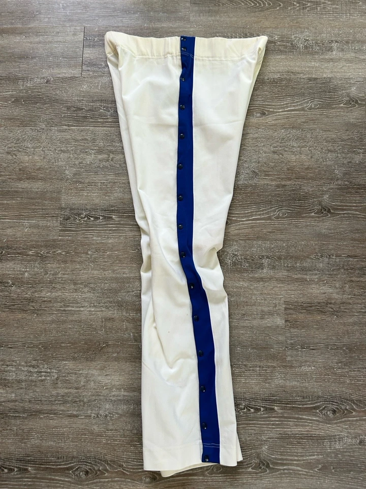 Player Worn Russell Athletic Indiana Pacers Warmup Tearaway Pants #45 Size 36 - Image 4 of 4