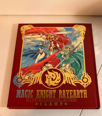 Magic Knight Rayearth Illustration Collection Clamp Art Book JAPAN