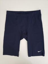 Nike Swim Men's Jammer Swimsuit NESSA006-440 Navy Size 32